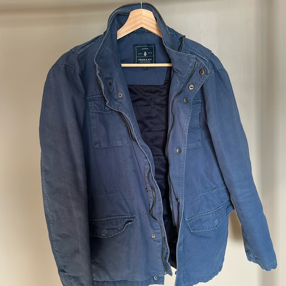 Frank and oak chore coat - blue canvas